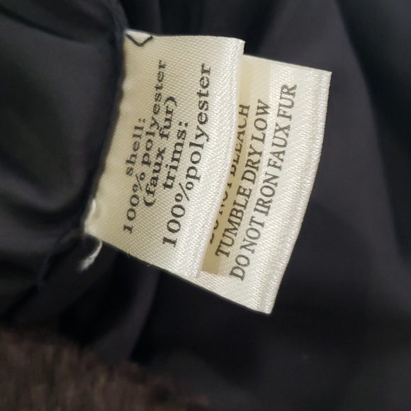 NWT Dylan by True Grit Faux Aspen Fur Love Vest Striped Chinchilla Look Size Sm - Picture 6 of 6